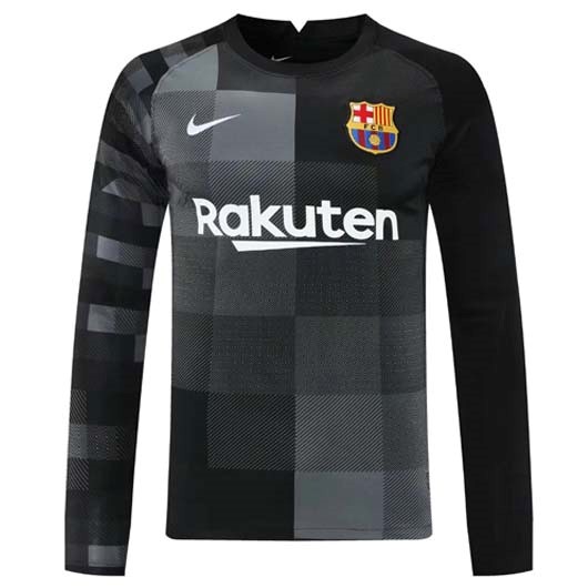 Thailand Trikot Barcelona Torwart ML 2021-22 Schwarz